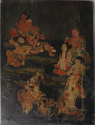 八童子図|Eight Attendants of Fudō Myōō