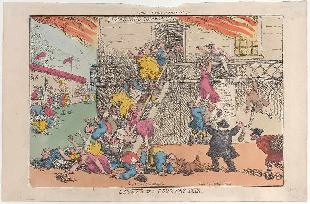Sports of a Country Fair — Thomas Rowlandson|Thomas Tegg