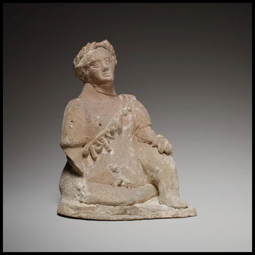 Seated boy