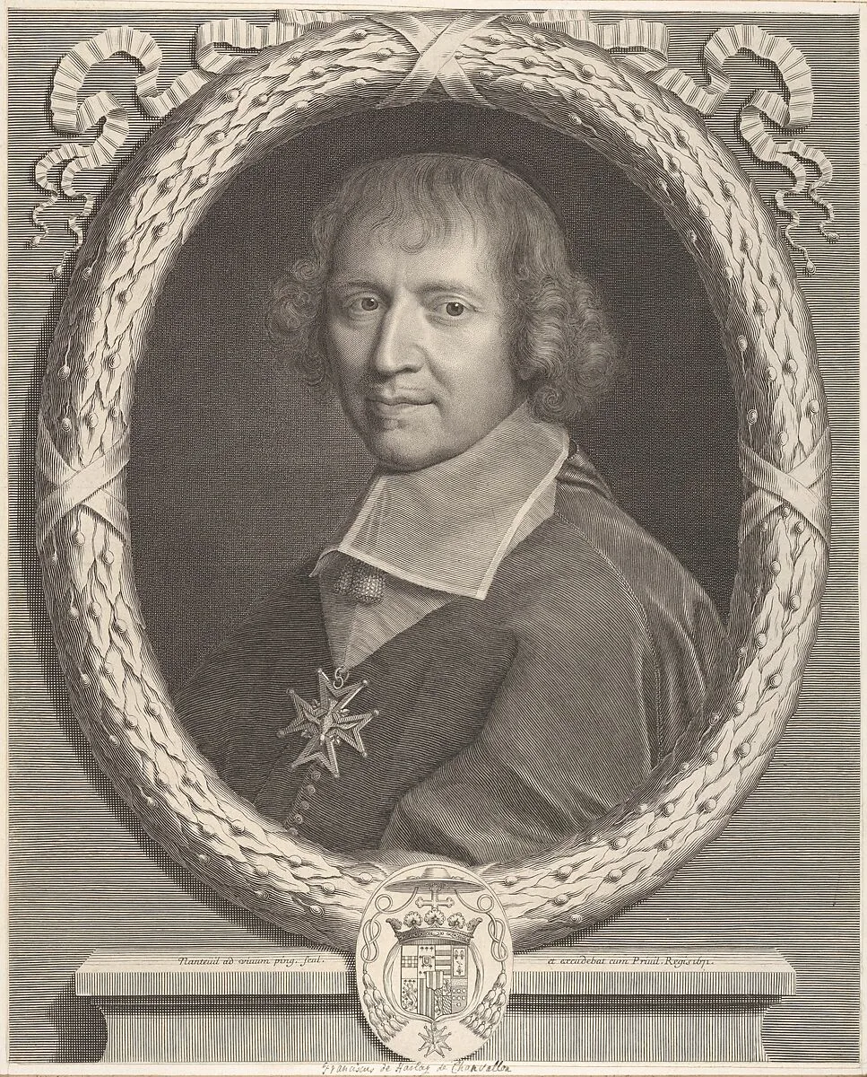François de Harlay de Champvallon — Robert Nanteuil