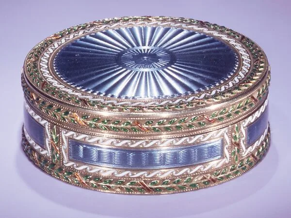 Bonbonnière — House of Carl Fabergé|Henrik Emanuel Wigström