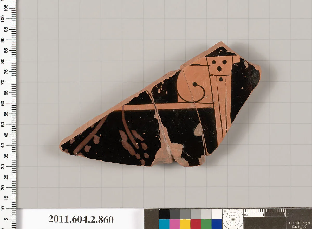 Terracotta fragment of a bell-krater (bowl for mixing wine and water) — Unknown