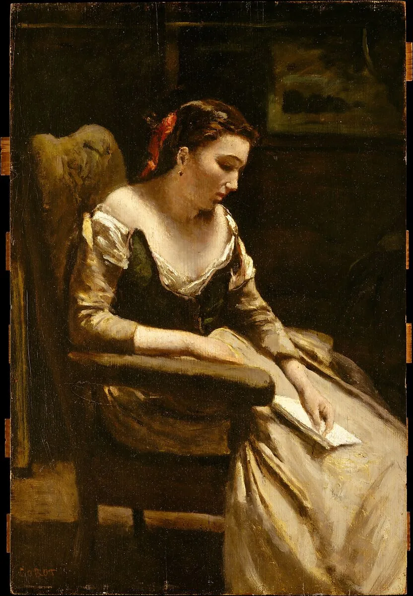 The Letter — Camille Corot