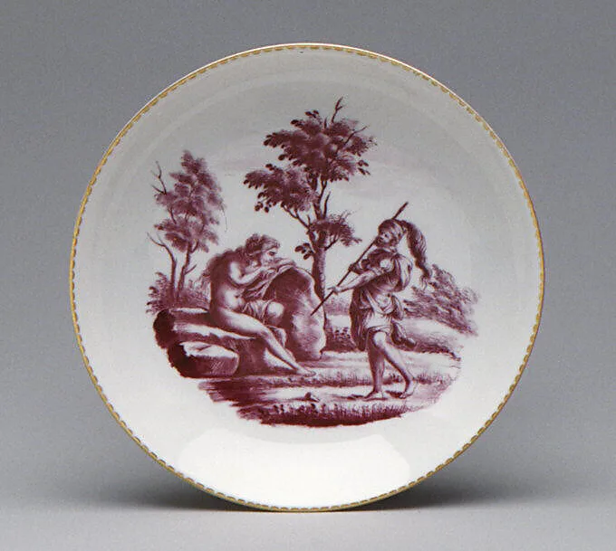 Saucer — Doccia Porcelain Manufactory