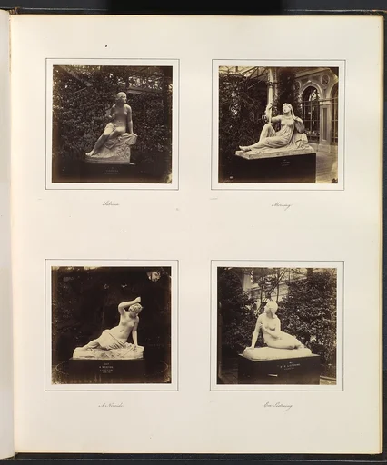 [Sculptures of Sabrina, an Allegorical Figure of Morning, a Nereide, and Eve Listening]