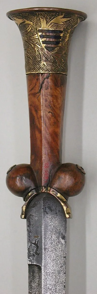 Kidney Dagger in Gothic Style — Henri Husson