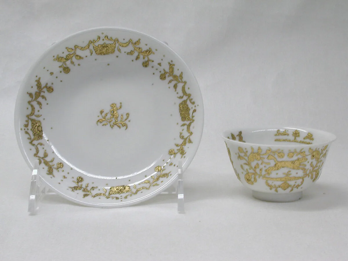 Teacup (1 of 6) (part of a service) — Meissen Manufactory
