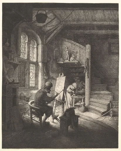 The Painter in His Studio