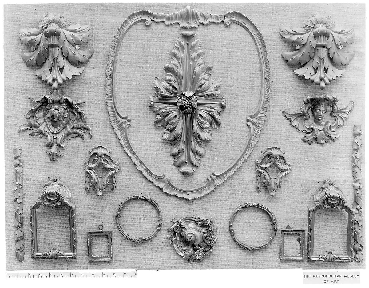 Pair of vase ornaments — Unknown