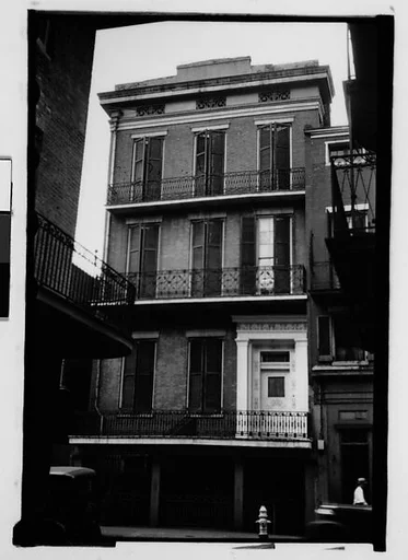 [Greek Revival Town House, New Orleans, Louisiana]