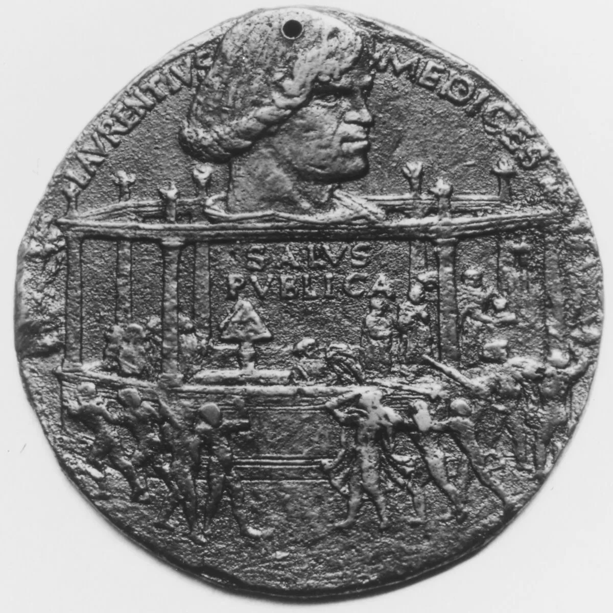 To Commemorate the Pazzi Conspiracy, 1478 — Bertoldo di Giovanni