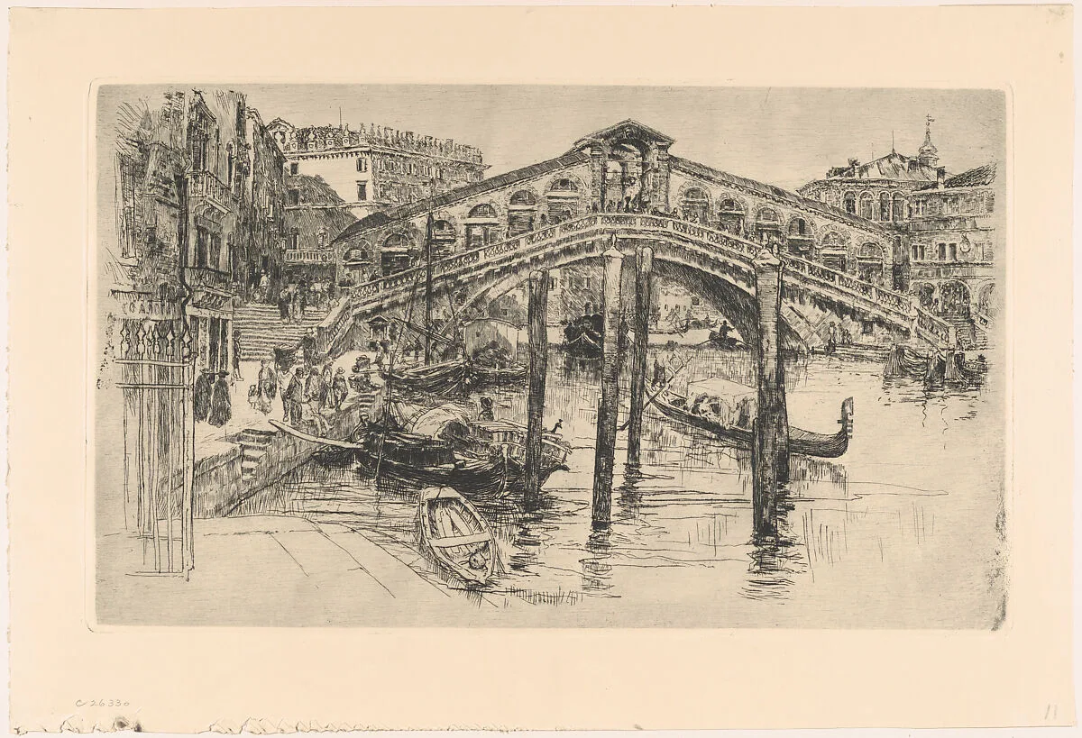 The Rialto, Venice — Frank Duveneck|Cincinnati Museum Association|Herman Henry Wessel