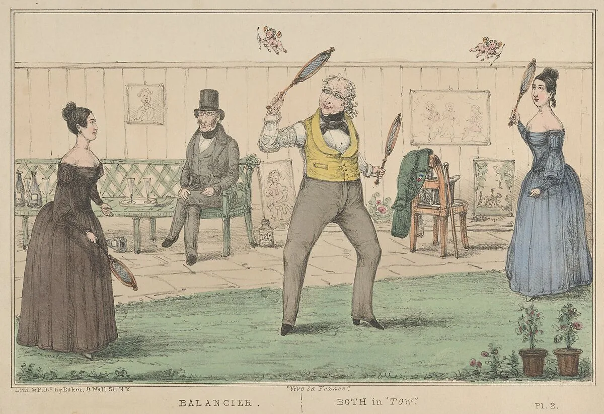 Vive la France, Balancier, Both in "Tow" — Alfred E. Baker
