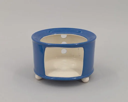 Lamelle Delphinium Blue Teapot Stand