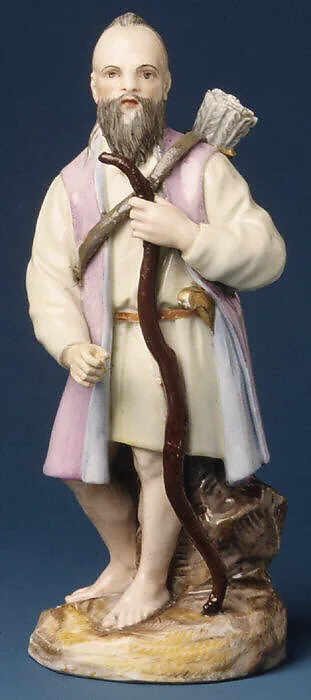Kurile Man — Imperial Porcelain Manufactory, St. Petersburg