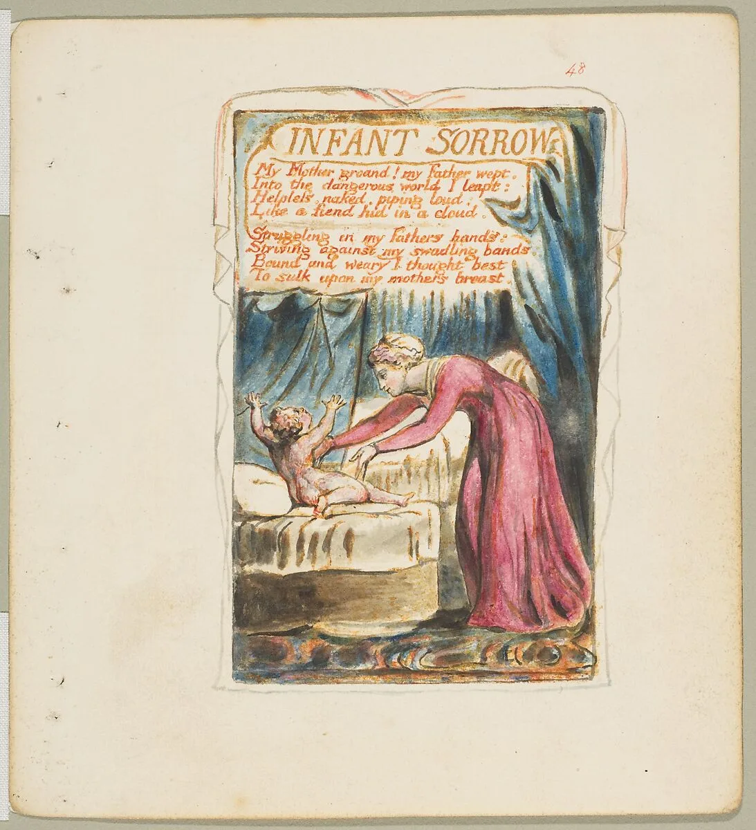 Songs of Experience: Infant Sorrow — William Blake