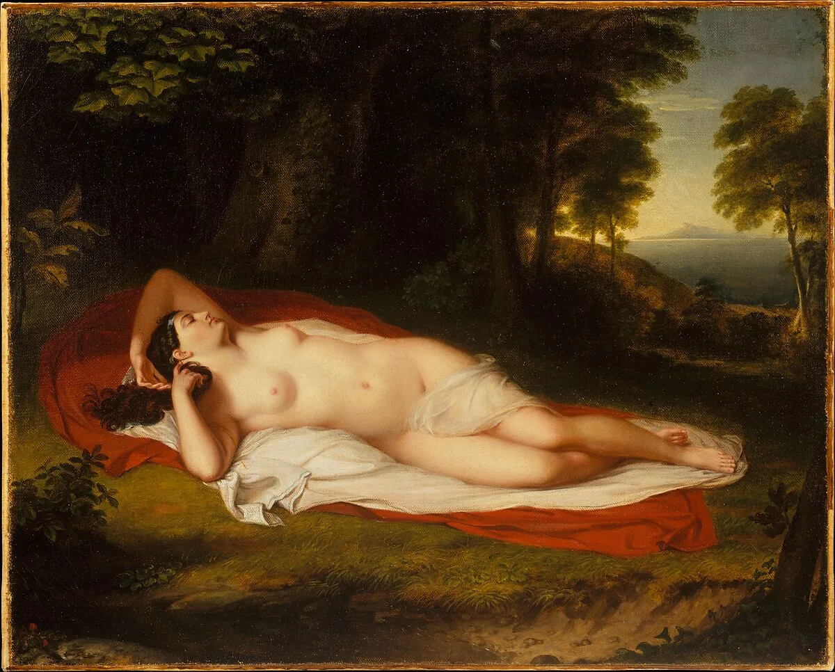 Ariadne — Asher Brown Durand|John Vanderlyn