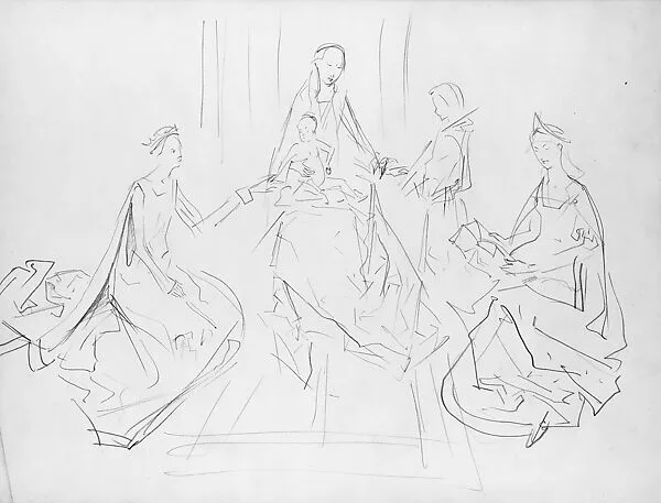 The Marriage of Saint Catherine — John Singer Sargent|Hans Memling