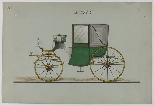 Design for Brougham, no. 3988