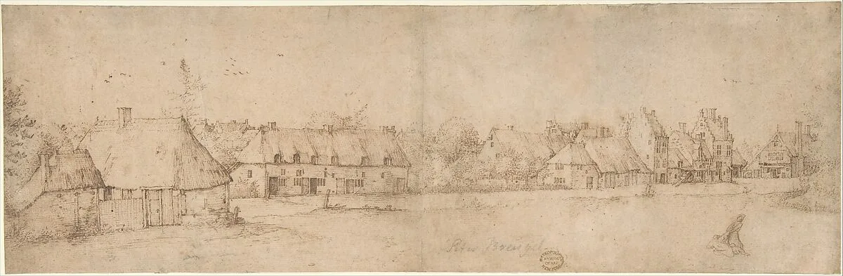 Village View — The Master of the Small Landscapes|Pieter Bruegel the Elder|Cornelis Cort|Pieter Brueghel the Younger|Joos van Liere