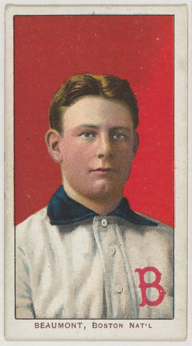 Beaumont, Boston, National League, from the White Border series (T206) for the American Tobacco Company — American Tobacco Company
