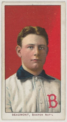 Beaumont, Boston, National League, from the White Border series (T206) for the American Tobacco Company