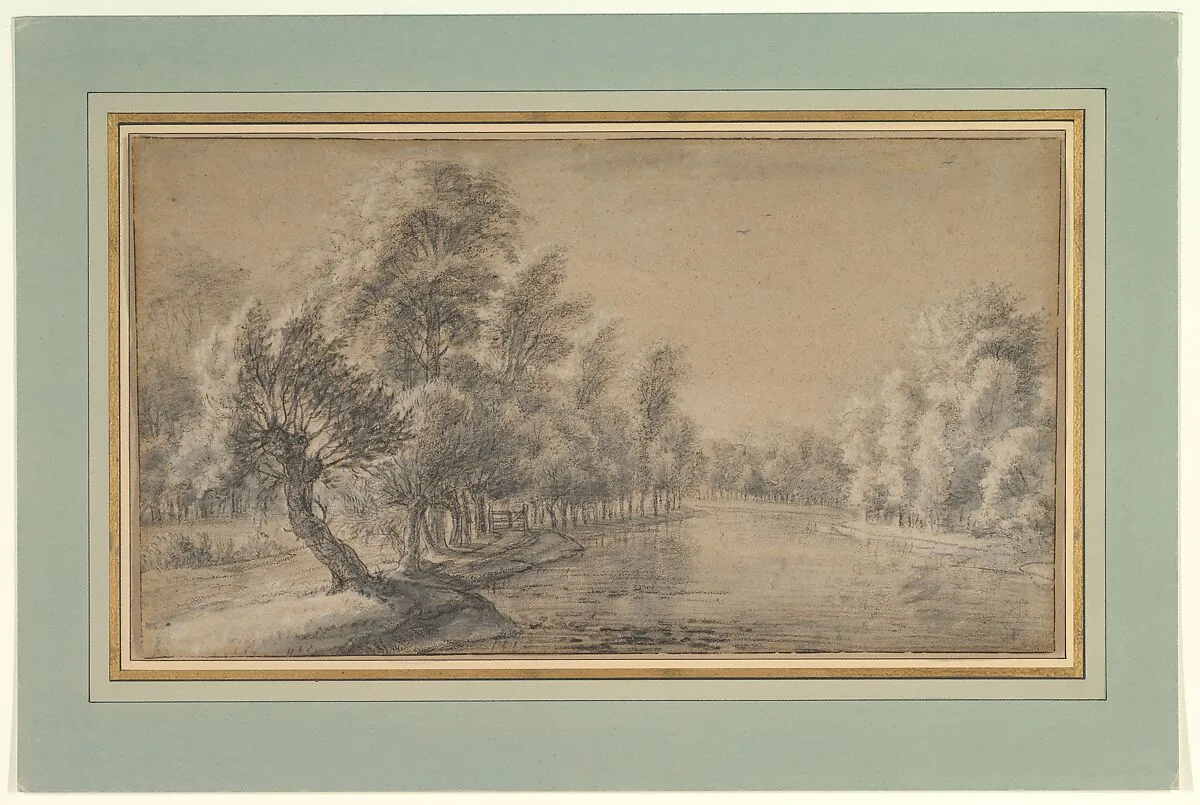 River Landscape — Anthonie Waterloo