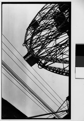 ["Wonder Wheel" Ride and Cables, Coney Island, New York]