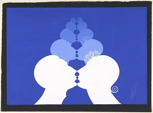 Curtain Design for "Kiss Me Again,' George White's Scandals, New York, 1928.