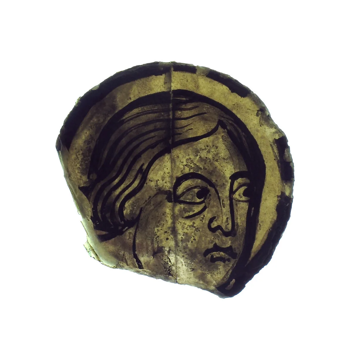 Glass Fragment — Unknown