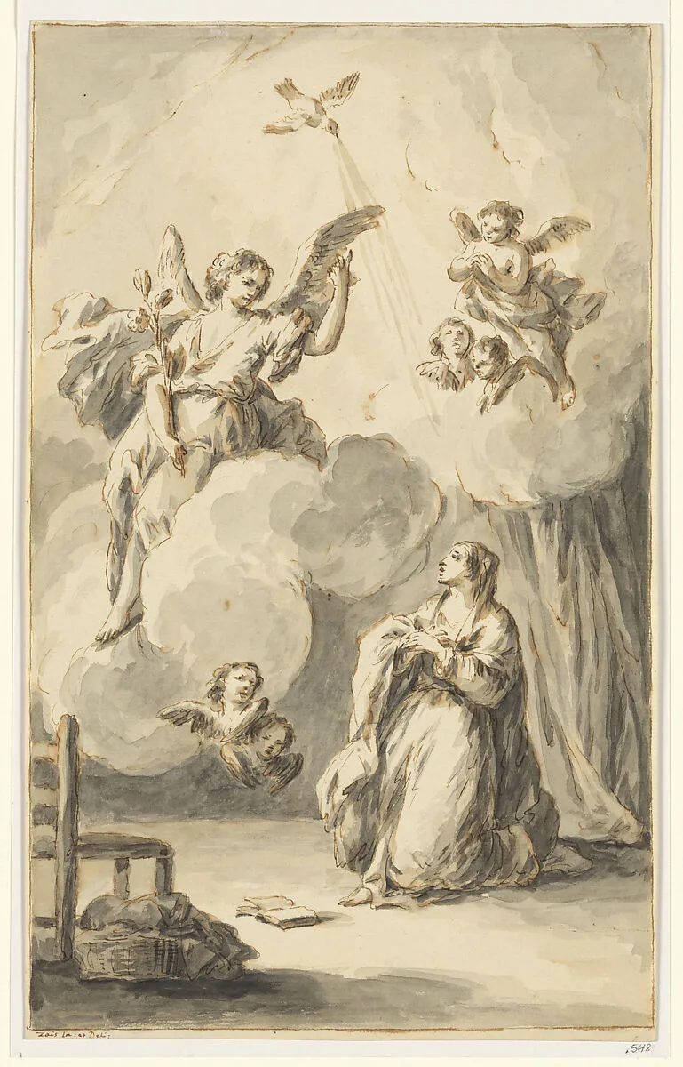 The Annunciation — Giuseppe Zais
