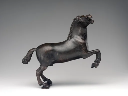 Rearing horse