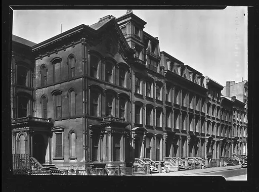 [Brownstone Houses, Columbia Heights, Brooklyn, New York]
