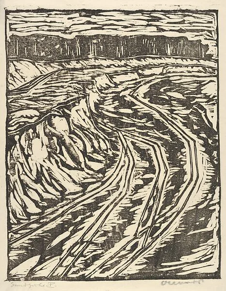 Sandgrube I (Sandmine I) — Josef Albers