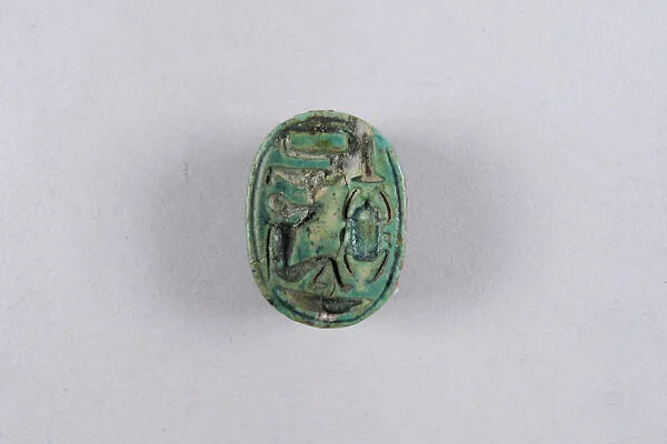 Scarab Inscribed with a Wish to Have Children — Unknown