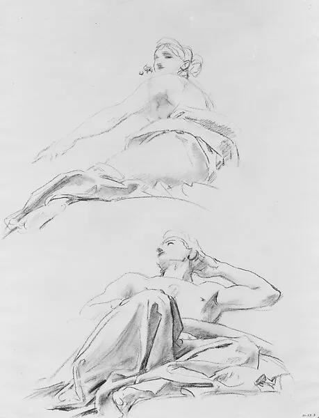 Reclining Figures — John Singer Sargent