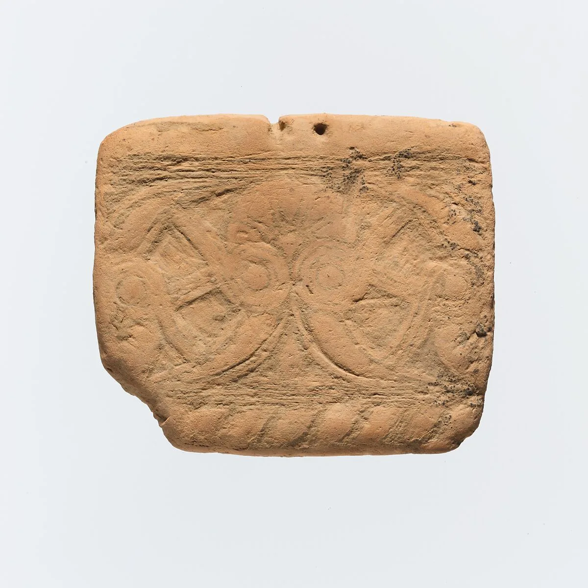 Terracotta plaque — Unknown