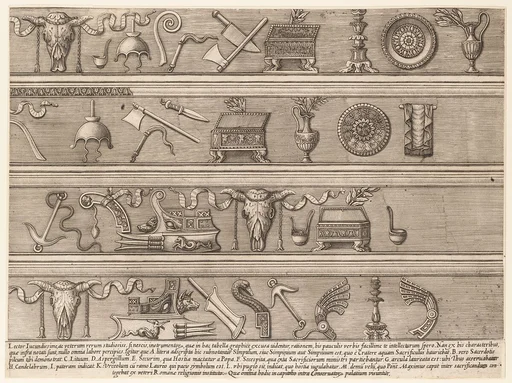 Speculum Romanae Magnificentiae: Sacrificial Instruments Based on Ancient Relief Sculpture