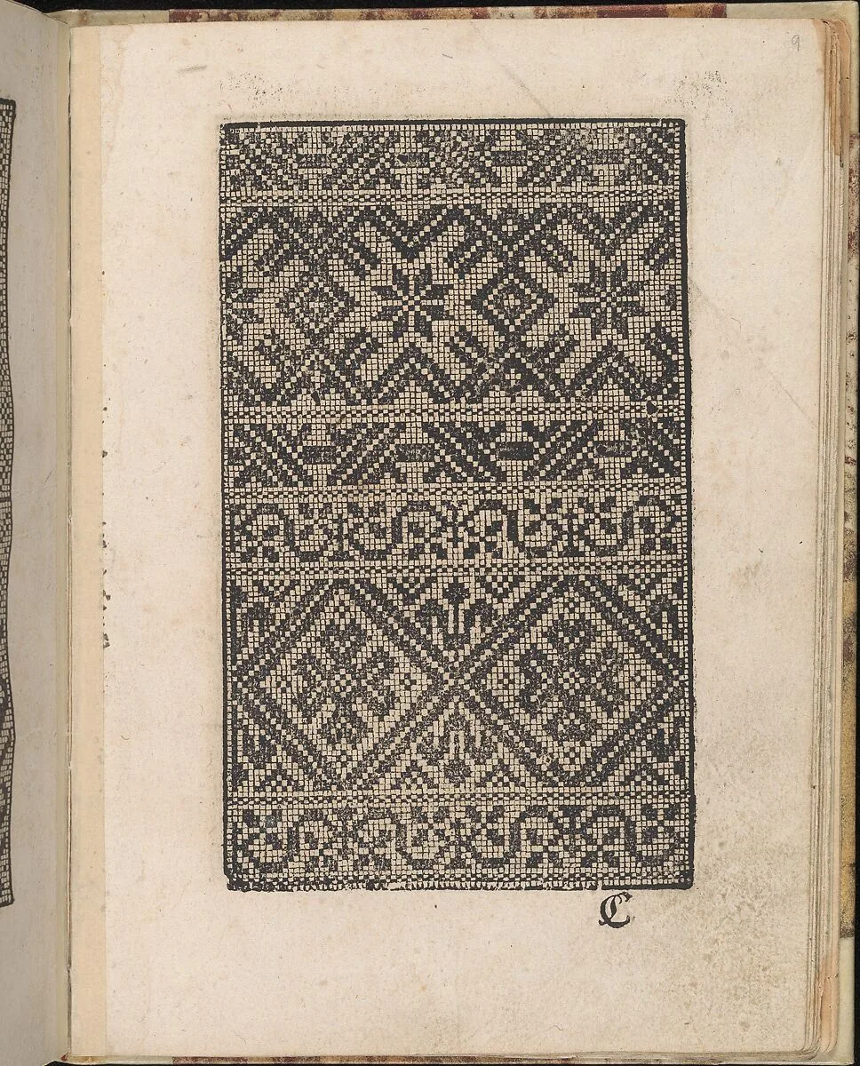 Ein new getruckt model Büchli...Page 9, recto — Johann Schönsperger the Younger