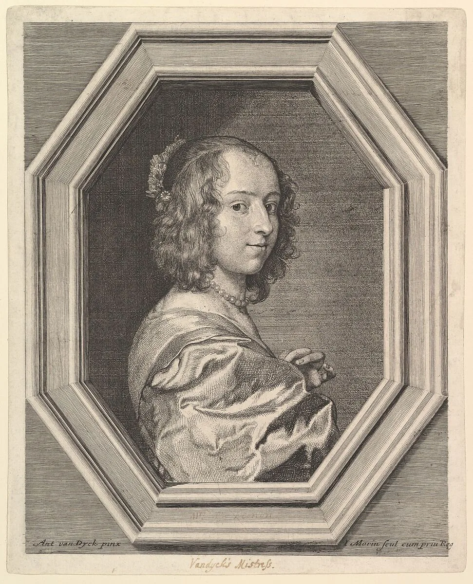 Marguerite Lemon, maitresse d'Antoine van Dyck — Jean Morin|Anthony van Dyck