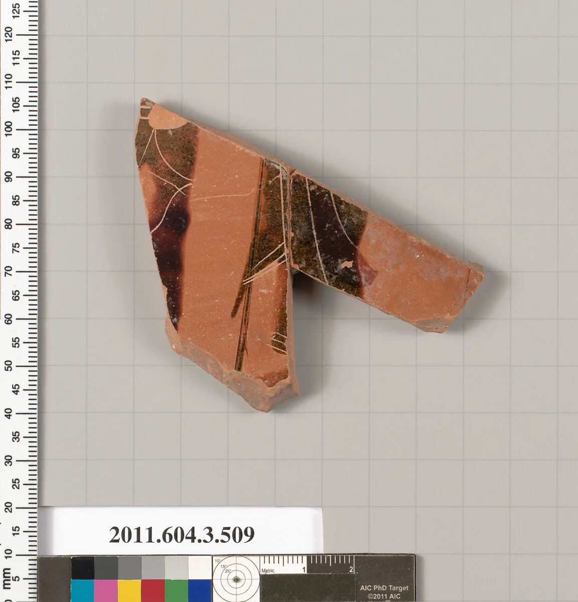 Terracotta fragment of a column-krater (bowl for mixing wine and water) — Unknown