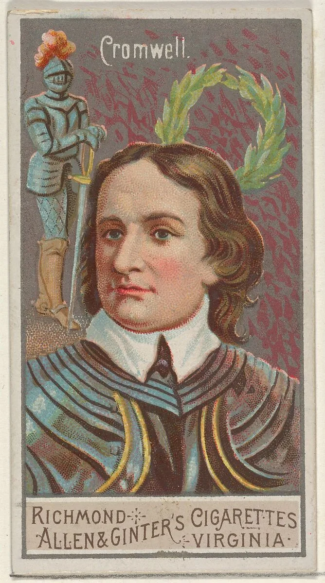 Oliver Cromwell, from the Great Generals series (N15) for Allen & Ginter Cigarettes Brands — George S. Harris & Sons|Allen & Ginter