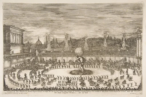 Il Mondo Festeggiante: Entrance of Cosimo III de' Medici