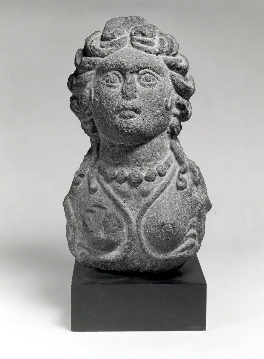 Bust of female figure — Unknown
