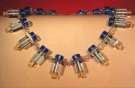 Lucent Lines Necklace, 10-94 and Lucent Lines Earrings — Linda MacNeil