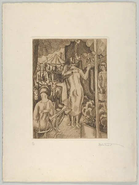 Fair and Circus, scene 2 — Louis-Robert Antral