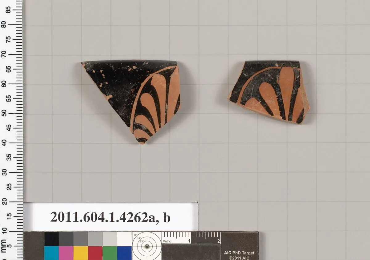 Terracotta rim fragments of kylikes (drinking cups) — Unknown