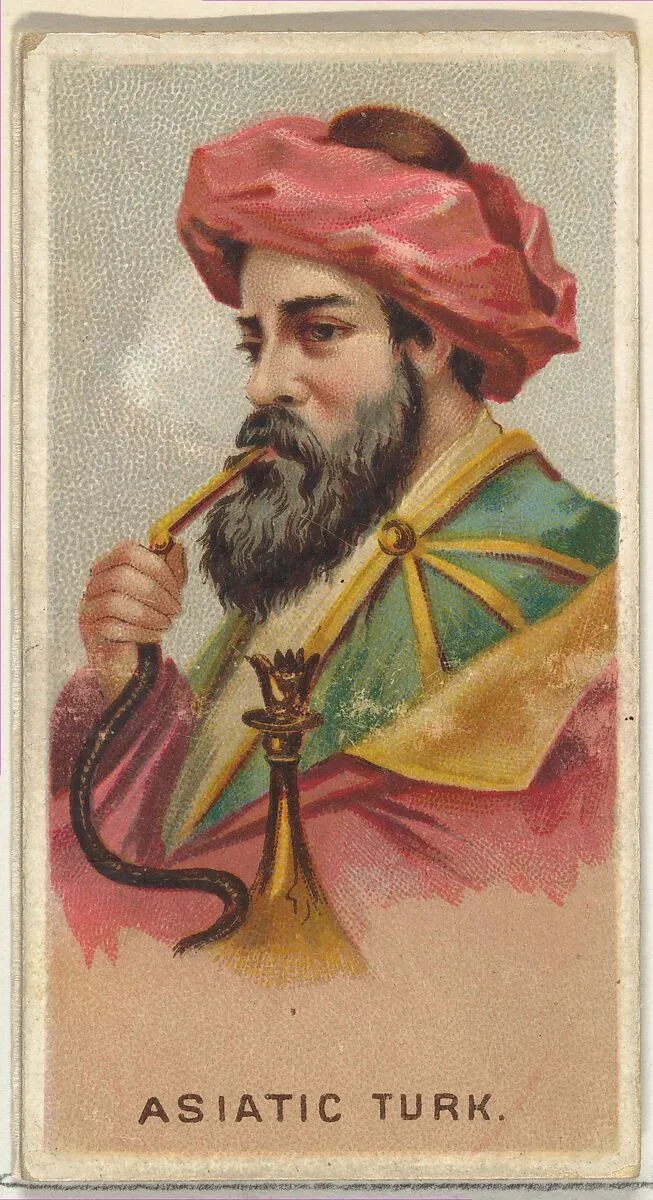 Asiatic Turk, from World's Smokers series (N33) for Allen & Ginter Cigarettes — Allen & Ginter