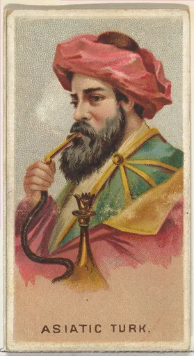 Asiatic Turk, from World's Smokers series (N33) for Allen & Ginter Cigarettes