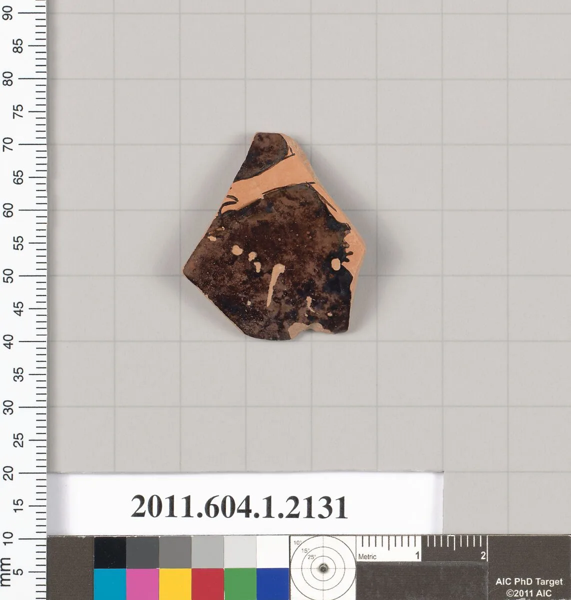 Terracotta rim fragment of a kylix (drinking cup) — Unknown